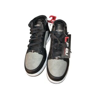 FUBU Men's Black and Gray Sneakers